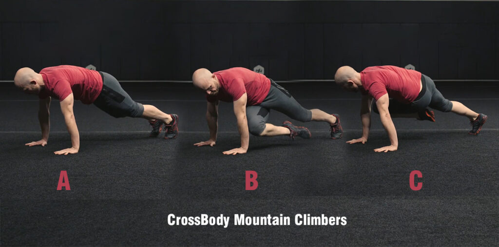 CrossBody Mountain Climbers