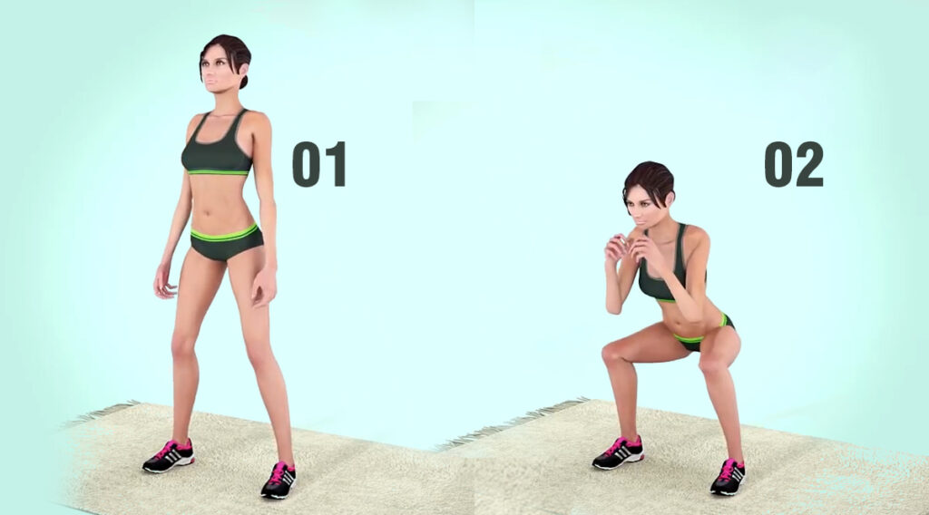 Bodyweight Squats for Strength